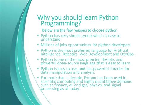 Image result for Python Programming Lecture Notes PPT