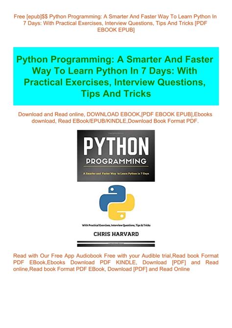 Toradh íomhá ar Learn Python in a Day