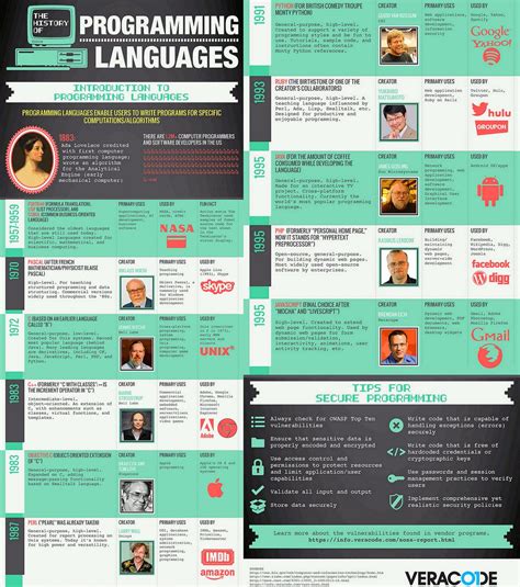 Image result for Programming Languages Infographics