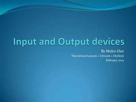 PPT File On Input and Output Devices に対する画像結果