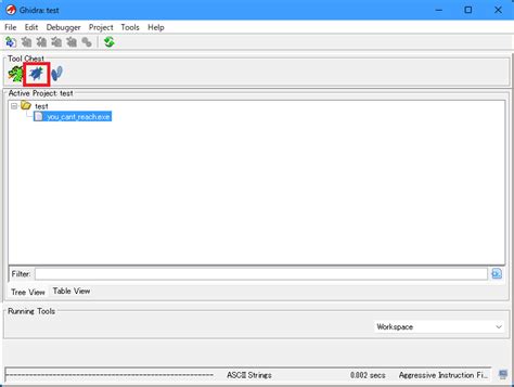 Debugger に対する画像結果