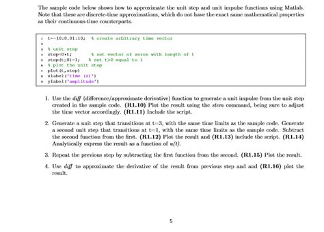Image result for Unit Step Function Matlab Code