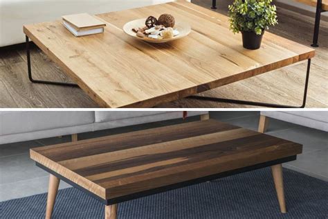 Image result for Square vs Rectangle Coffee Table