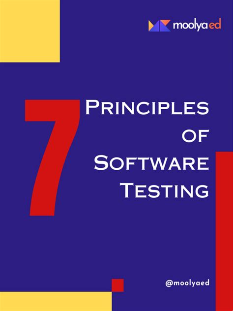 7 Principles of Software Testing に対する画像結果
