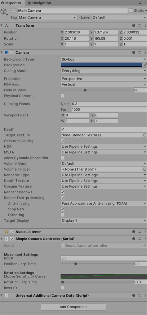 Image result for Unity URP Post-Processing