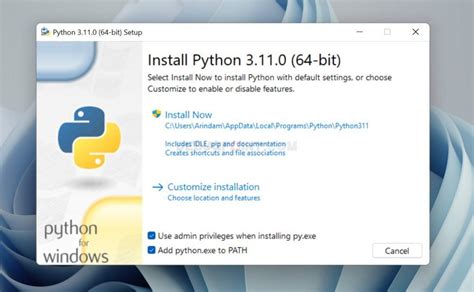 Image result for Install Python Directions