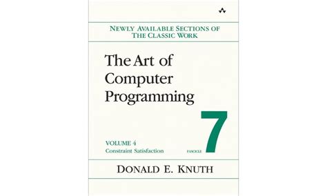Art of Computer Programming, Volume 4, Fascicle 7, The: Constraint ...