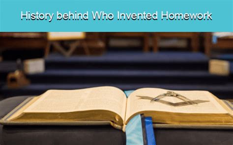 Image result for Guy Who Invented Homework