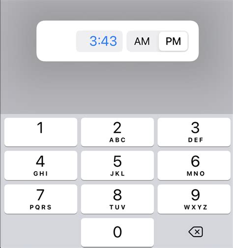 Image result for iOS Time Picker