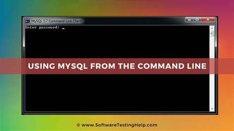 Toradh íomhá ar MySQL Command Line Client App