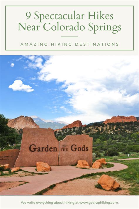 Discover the Best Colorado Springs Hikes with our Detailed Map