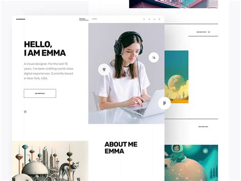 Creative Portfolio Design に対する画像結果