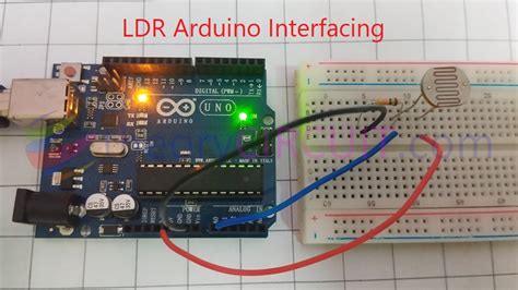 Toradh íomhá ar LDR LED Arduino