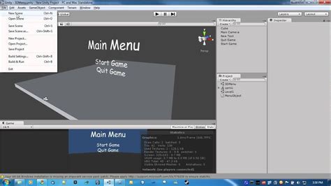 Image result for UnityScript Main Menu