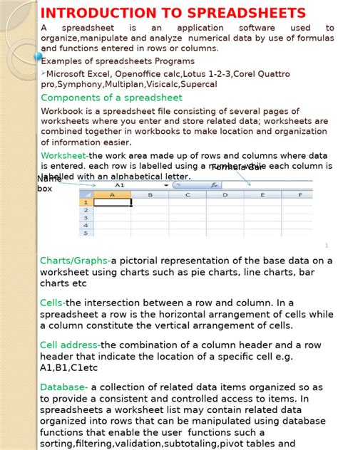 Image result for Examples of Spreadsheet Application