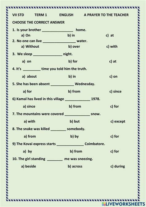 Grammar Practice Worksheets に対する画像結果