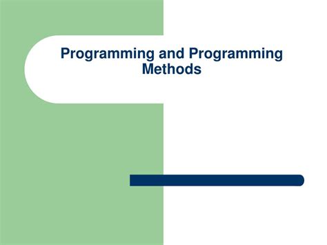Methods Programming に対する画像結果