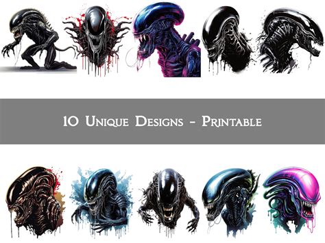Image result for Alien Xenomorph Movie Stencil