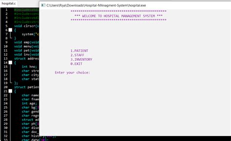 C Project Source Code に対する画像結果