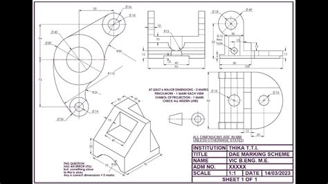 SolidWorks Template Setup ਲਈ ਪ੍ਰਤੀਬਿੰਬ ਨਤੀਜਾ