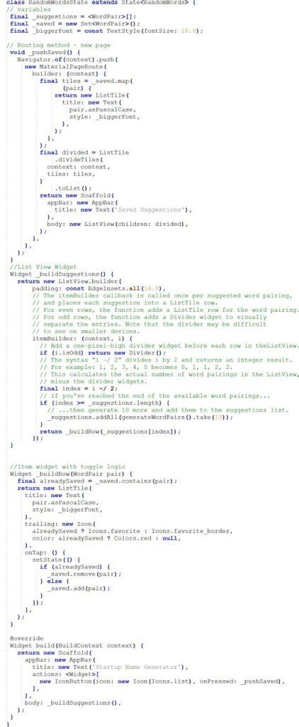Flutter App Syntax に対する画像結果