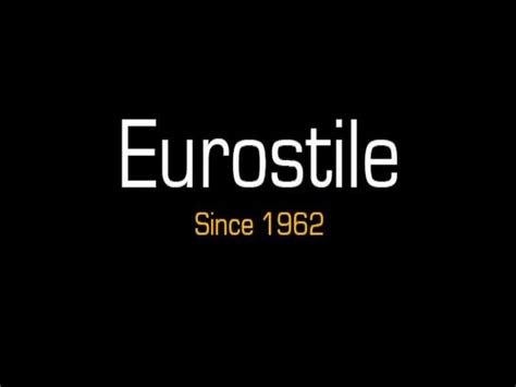 Eurostile Font に対する画像結果