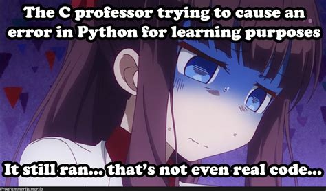 Image result for Exception Code in Python in Real Life Activities Memes