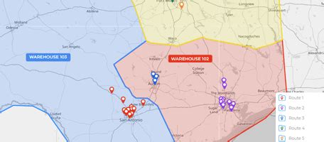 Route Optimization Excel Solver に対する画像結果