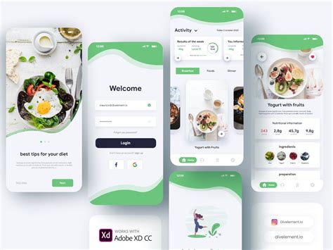 Image result for Food User Interface
