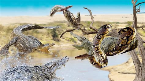 Image result for Alligator vs Python