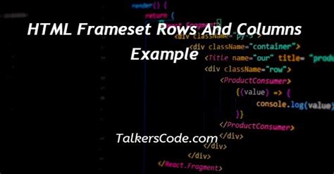 Image result for HTML Frameset Example