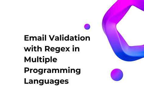 Toradh íomhá ar Email Validation Regex