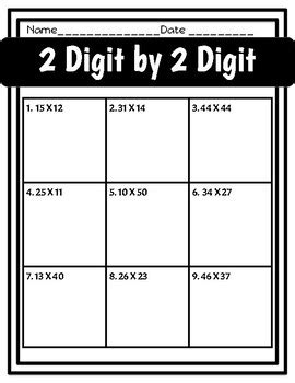 Toradh íomhá ar 4th Grade Math Test Worksheets