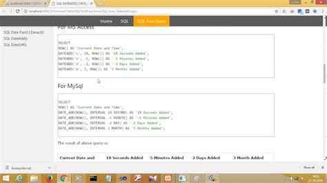 Image result for How to Use Date in SQL