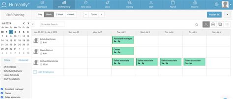Employee Scheduling Program に対する画像結果