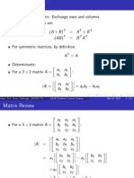 Image result for Matrix Algebra Cheat Sheet