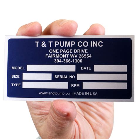 Image result for Serial Number Plate