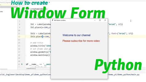 Image result for Tkinter Window Python Code