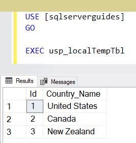 Image result for Temp Data in SQL