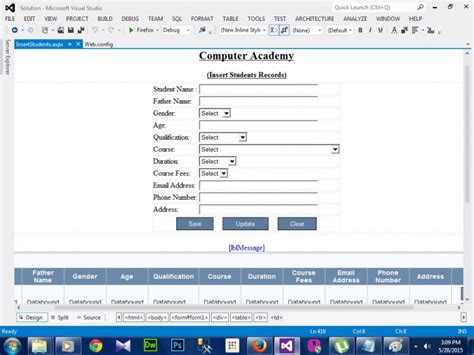 Image result for GridView Insert