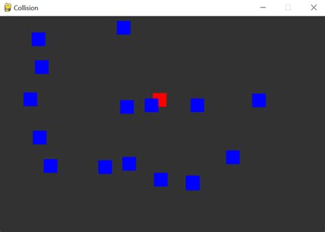 Pygame Collision に対する画像結果