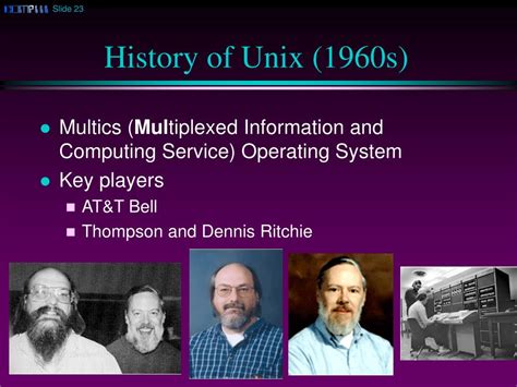 Toradh íomhá ar Who Created Unix