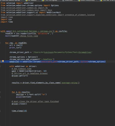 Image result for Python Selenium Error