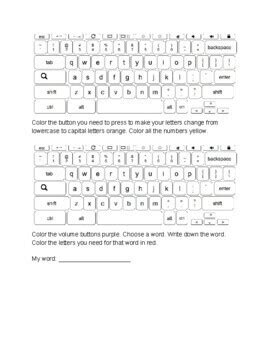 Image result for Keyboard Coloring Activity