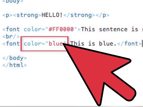 Toradh íomhá ar Change Text Color in HTML