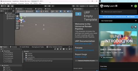 Toradh íomhá ar Screen Unity New Project