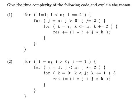 Code Time Complexity に対する画像結果