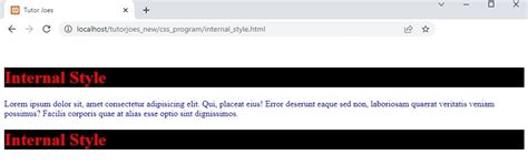 Image result for Embedded Internal Style Code