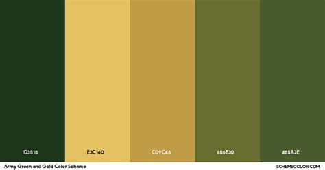 U.S. Army Gold Color Code に対する画像結果