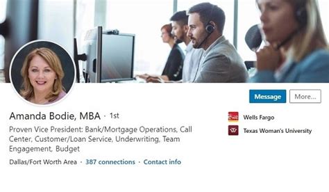 Image result for LinkedIn Profile Examples Customer Service